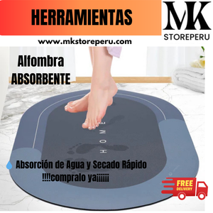 Alfombra Absorbente Bathroom - Pack 2